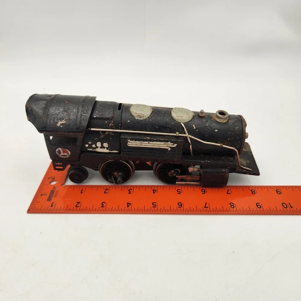 Vintage Lionel O Gauge Steam Locomotive Die-Cast Metal Engine Black USA Pre-War